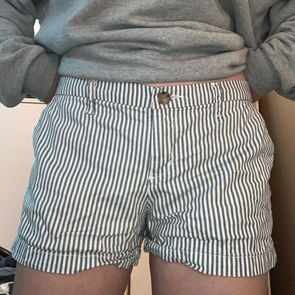 Striped old navy shorts